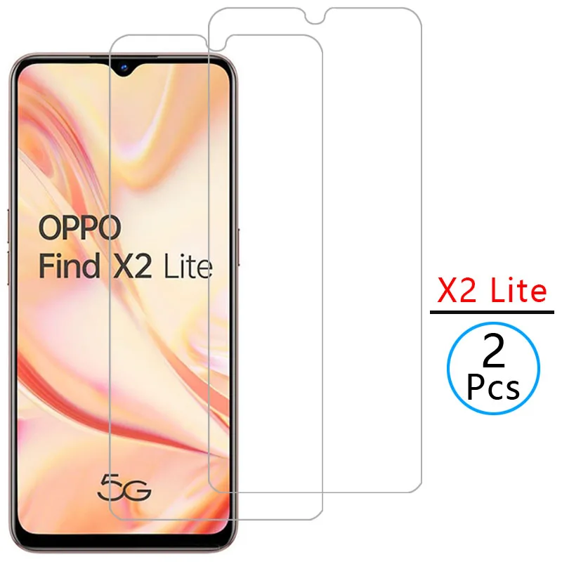 Защитное закаленное стекло для oppo find x2 lite, Защитная пленка для экрана на findx2 x 2 2x x2lite светильник, Защитная пленка для телефона 9h opo opp appo