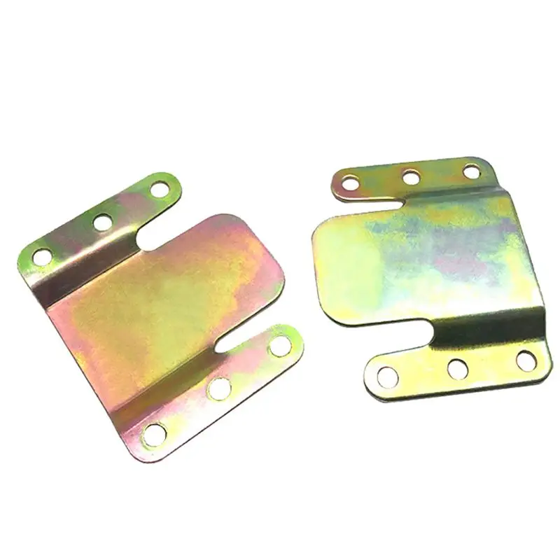 

Furniture Wood Board Bed Hanging Piece Connecting Fixture Metal Sofa Bed Bracket Hinge Upper Lower Latch Hardware Fittings