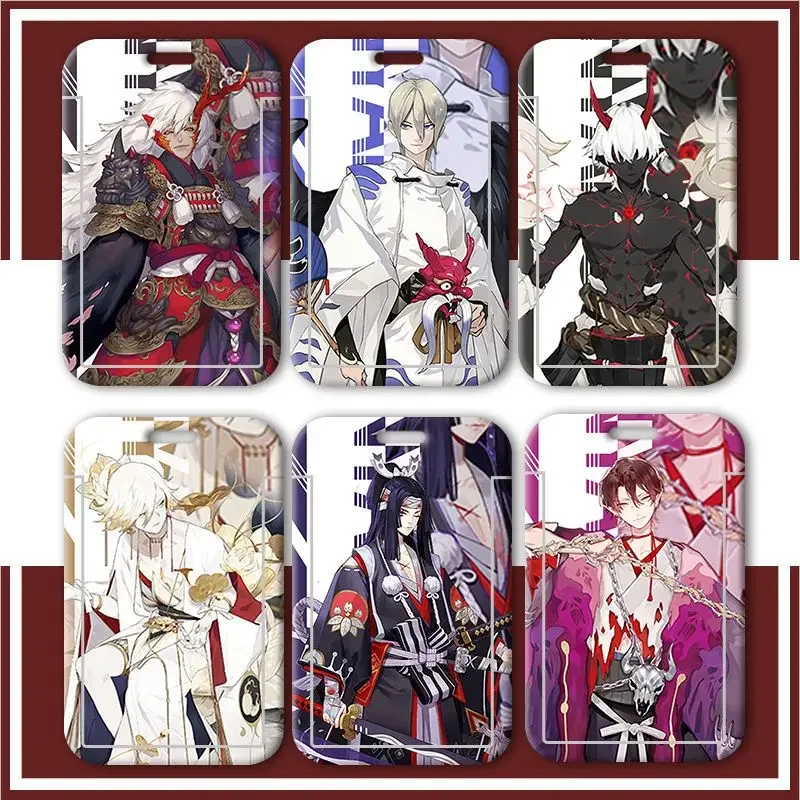 Игра Ootengu Onmyoji Shuten-douji Ferrule студенческий школьный держатель для карт ремешок еды