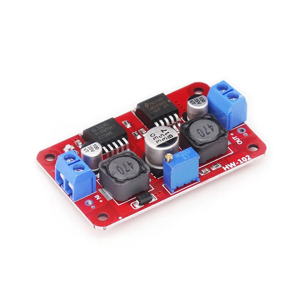 

DC-DC Converter Step-Up Down Voltage Adjustable Power Supply Module 4-35V to 1.25V-25V XL6009 LM2596S Boost Buck Power Board