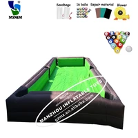 cheap inflatable human table football field for sale