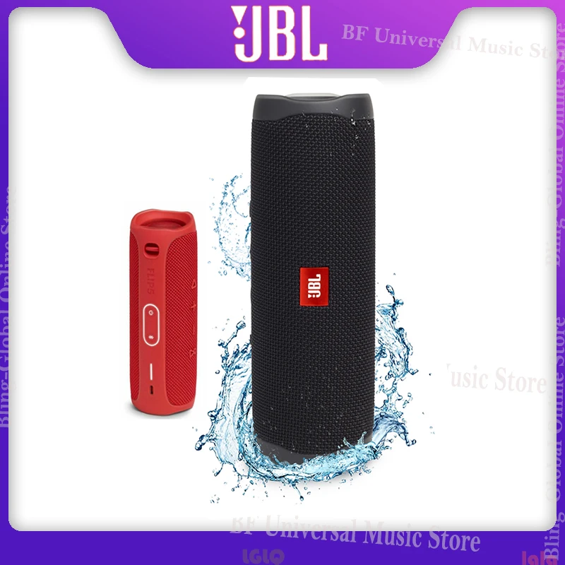 

Bluetooth-Колонка JBL Flip 5 портативная Водонепроницаемая IPX7