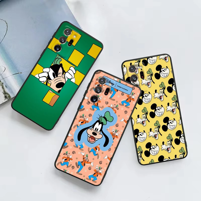 Черный мягкий чехол для телефона с мультипликационным изображением Samsung A55 A35 A25 A15