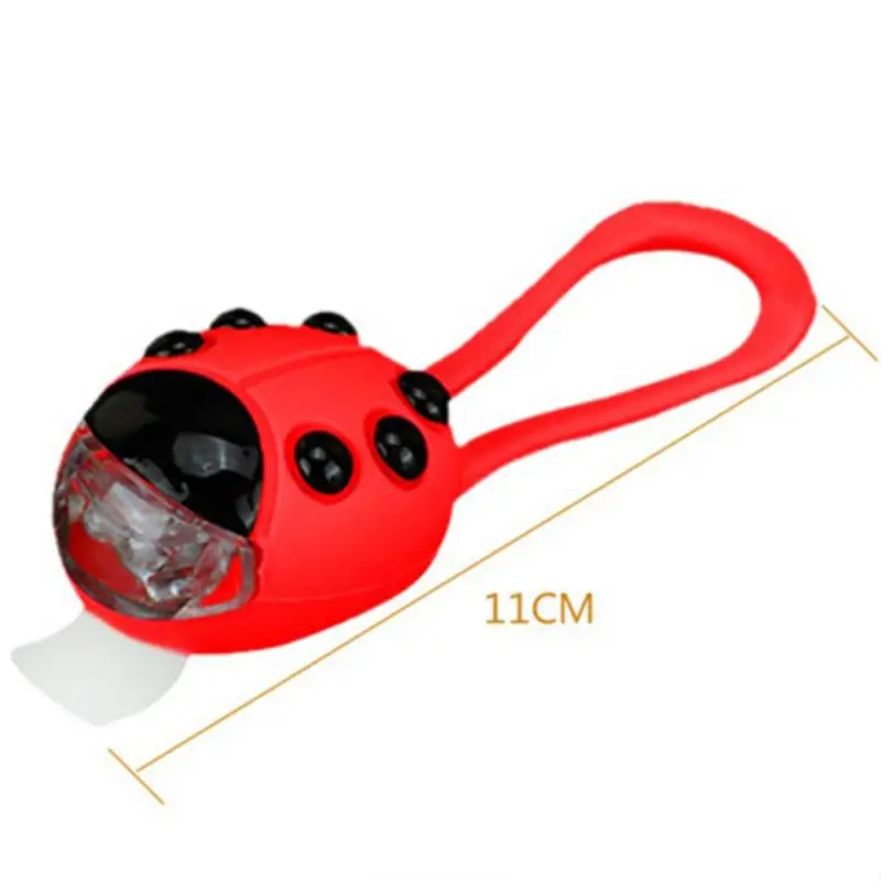 

Unit Weight 0.037kg Lock Buckle Design Rear Light Even Star Ladybug Headlamp Fast Folding And Installation Bicycle Parts Cartoon