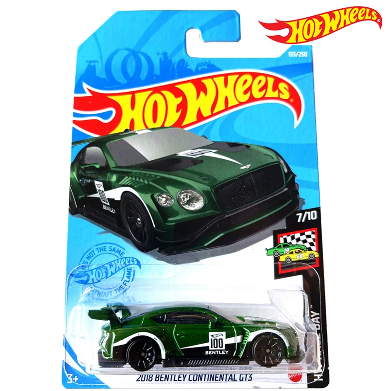 

Hot Wheels C4982 Автомобильная серия HW RACE DAY 2018 BENTLEY CONTINENTAL GT3 1/64 коллекционные модели коллекционных игрушечных автомобилей