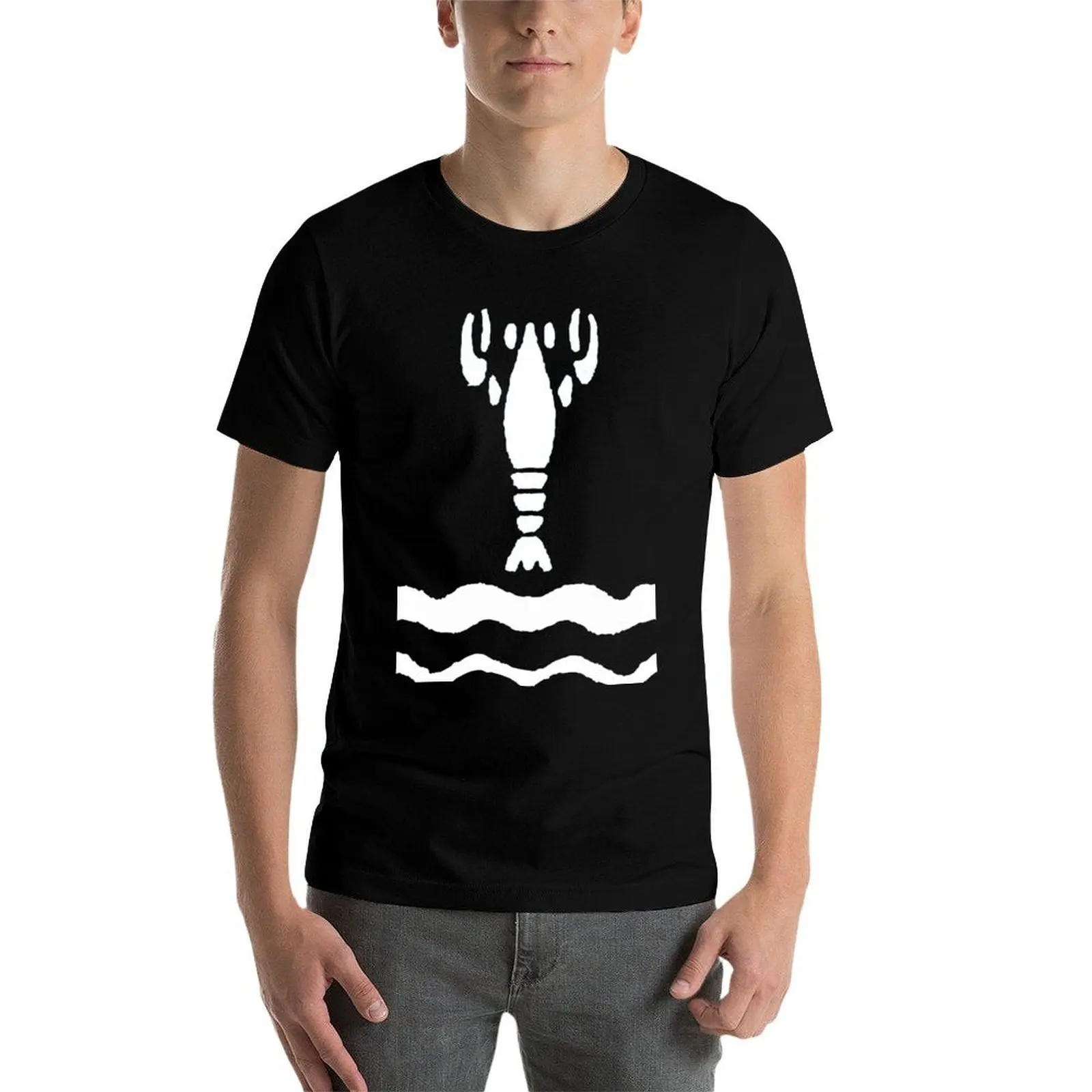 Фото Футболка Blue Lobster Shirt (Totk) - рождественская повседневная футболка с коротким рукавом. №4