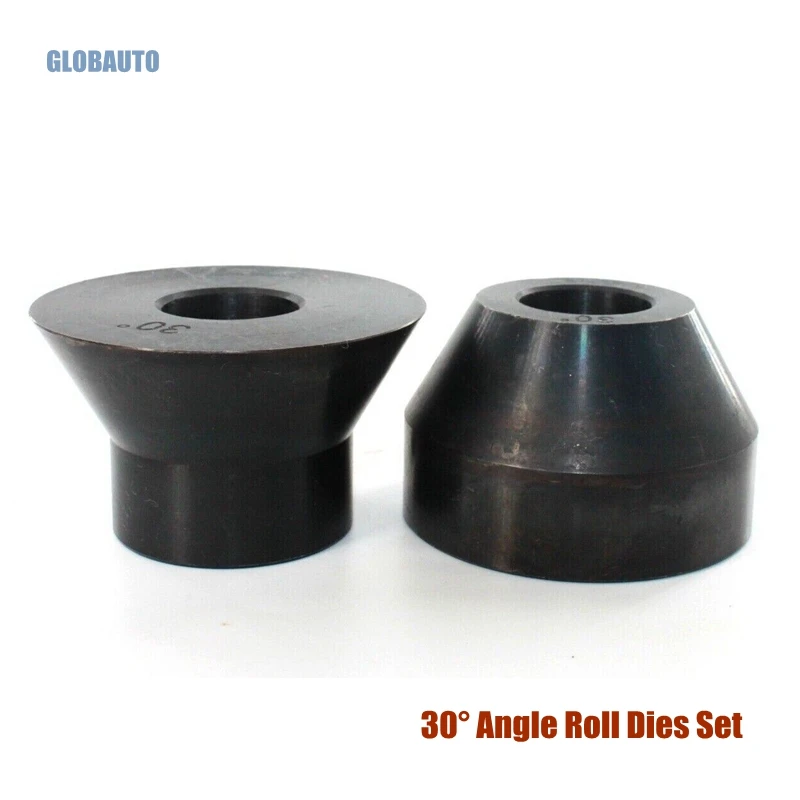 

30° Angle Roll Dies Set Fits Most Bead Rollers With 22mm Shafts Used to Create a 30 Degree Elevation In a Piece Of Sheet Metal