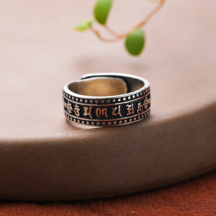 

Женское Винтажное кольцо из серебра 925 пробы, регулируемое