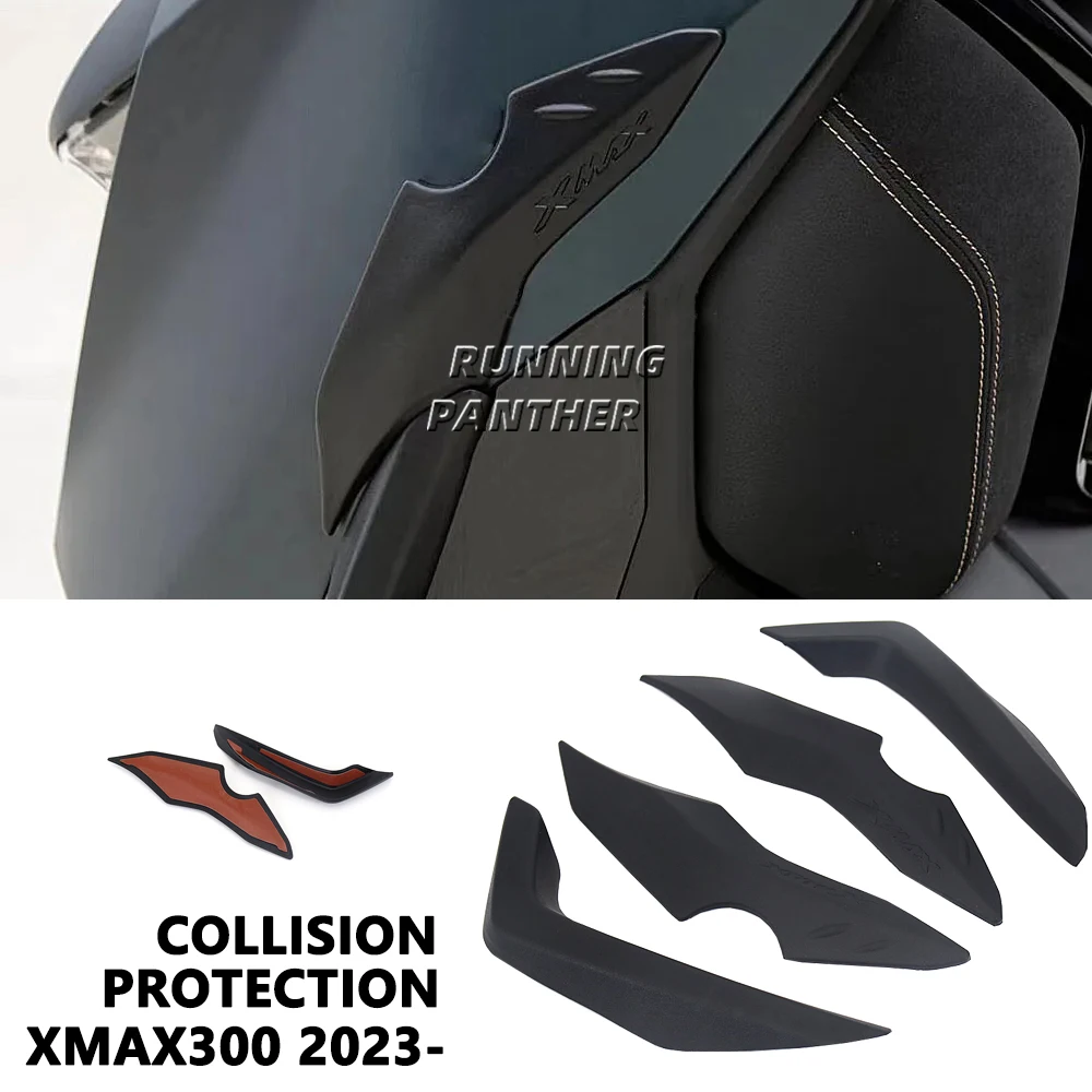 

Motorcycle Accessories Anti-collision Strip Guards Side Protector Sticker For YAMAHA X-MAX 125 XMAX 300 XMAX125 XMAX300 2023-