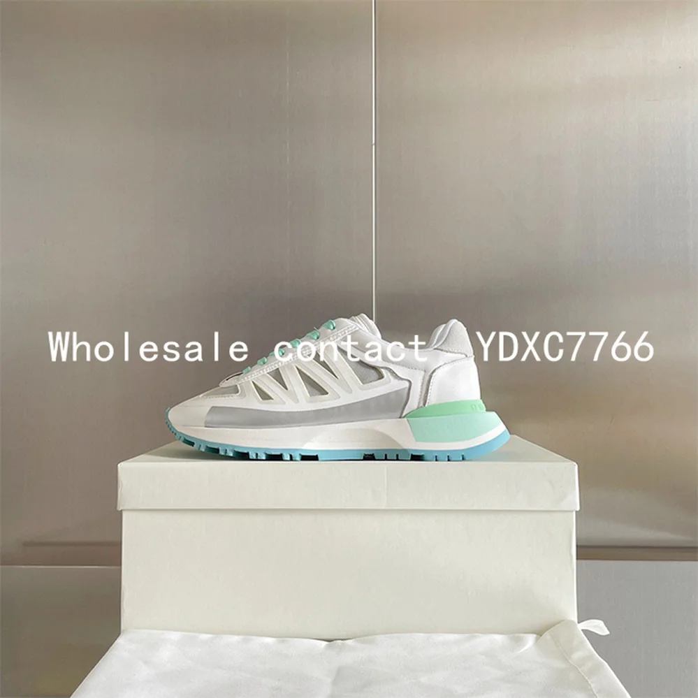 New muffin thick soled dad shoes leisure sports running shoes in spring and autumn small white shoes for men and women sneakers