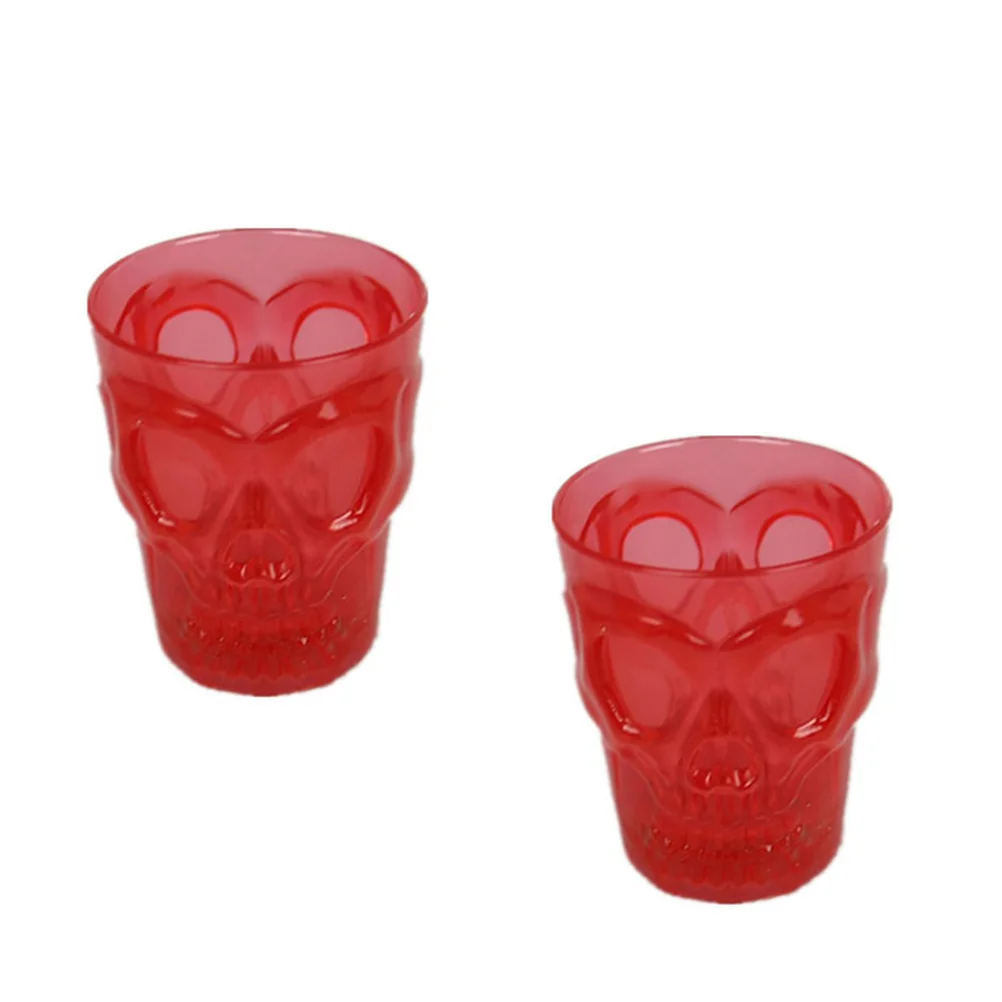 

2Pcs Party Cups Creative Luminous Portable Durable Festival Mugs for Party