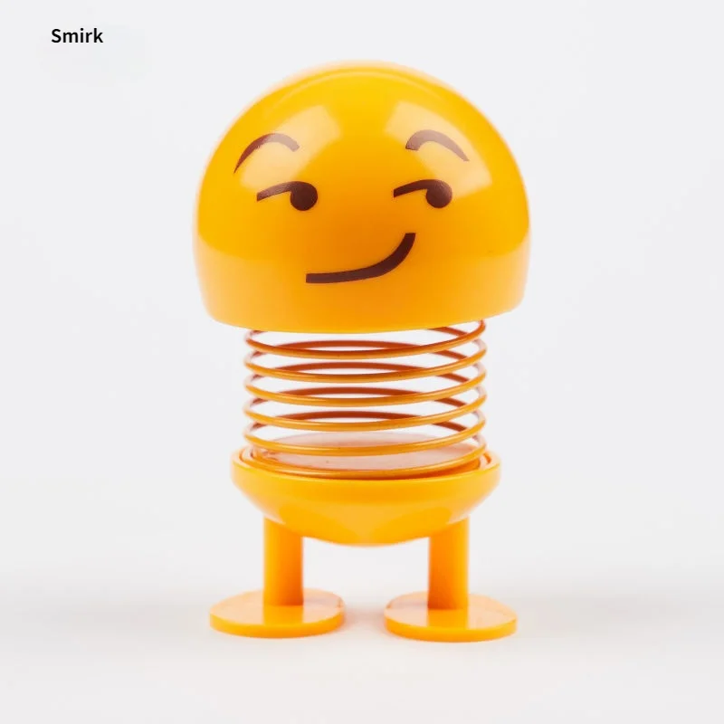 Кукла со смешной вращающейся головой маленькие украшения милые автомобильные