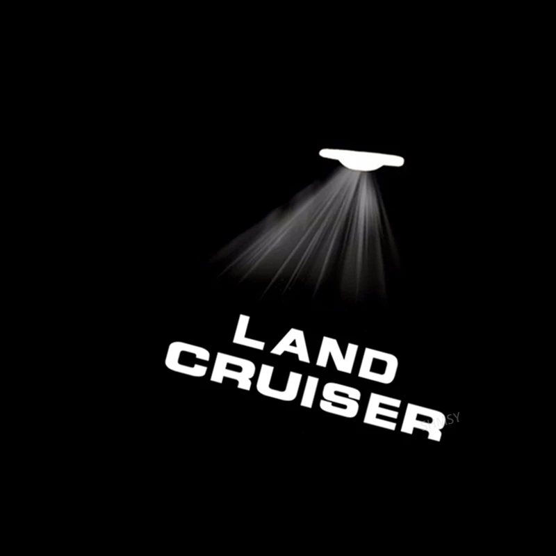 

2 шт. светодиодные автомобильные дверные фонари, сигнальные лампы, ночные сигнальные огни для Land Cruiser 200 J200 LC200 120 J100 LC100 300 LC300 2007-2024