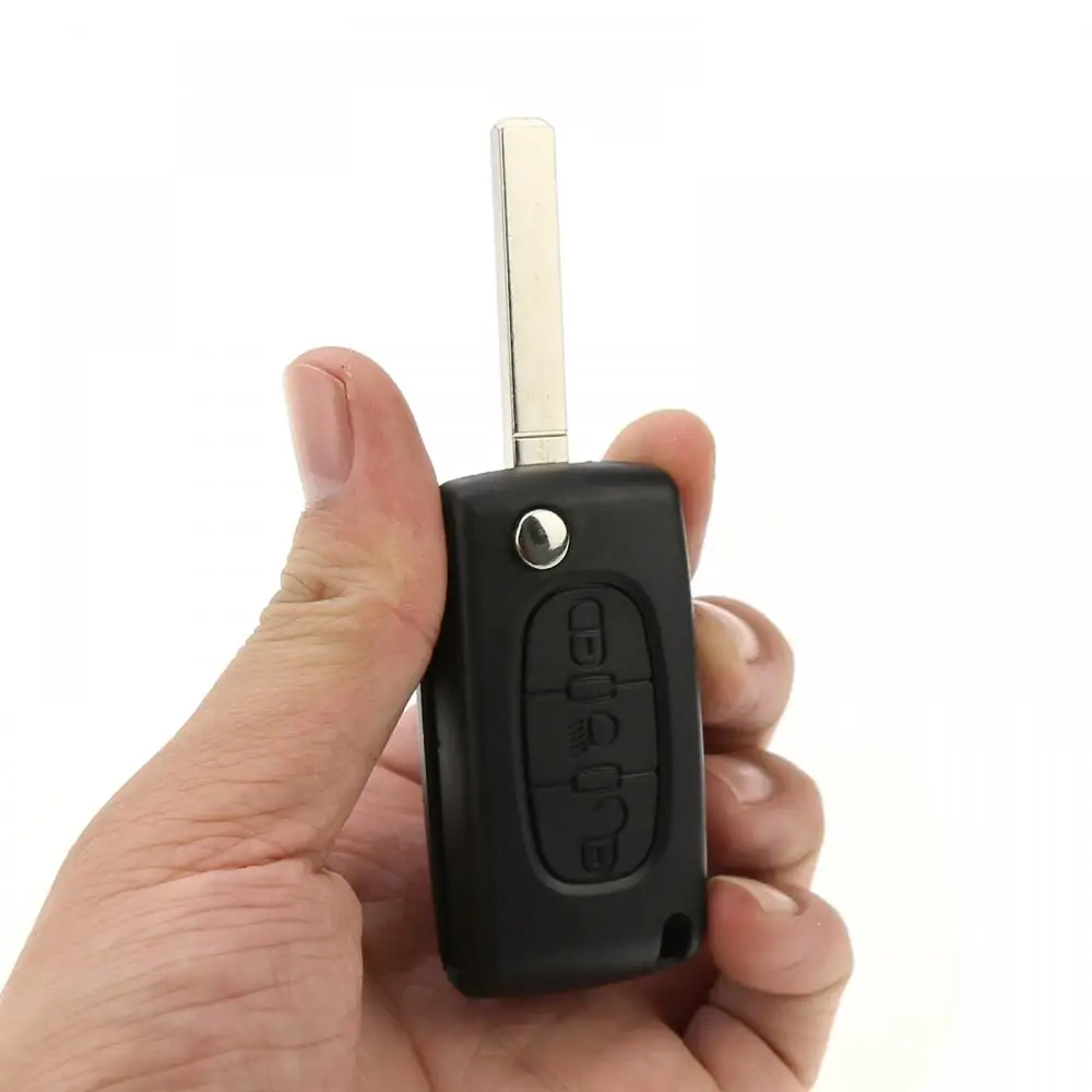 

Новый откидной Складной Корпус для дистанционного ключа с 3 кнопками для CITROEN C2, C3, C4, C5, C6, бесключевой доступ, брелок, задняя крышка для автомобильной сигнализации