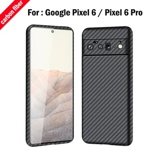 Carbon Fiber Real Carbon Fiber Case For Google Pixel 6 Pro Case Fine Hole Camera Anti-Fall Cover Pixel 6 5G Aramid Fiber Shell Carbon Fiber Real Carbon Fiber Case For Google Pixel 6 Pro Case Fine Hole Camera Anti-Fall Cover Pixel 6 5G Aramid Fiber Shell