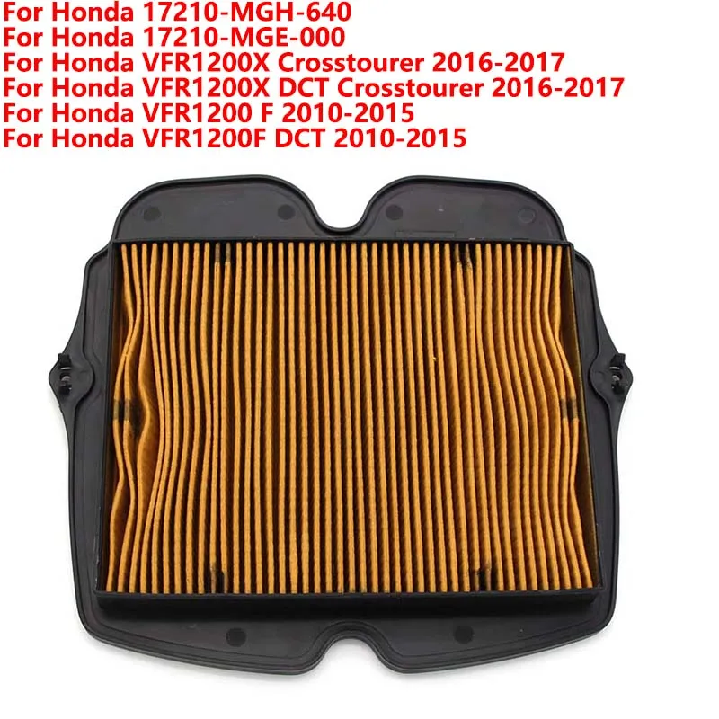 

Мотоциклы воздушный фильтр для Honda 17210-MGH-640 17210-MGE-000 VFR1200X DCT Crosstourer 2016-2017 VFR1200 F 2010-2015VFR1200F DCT