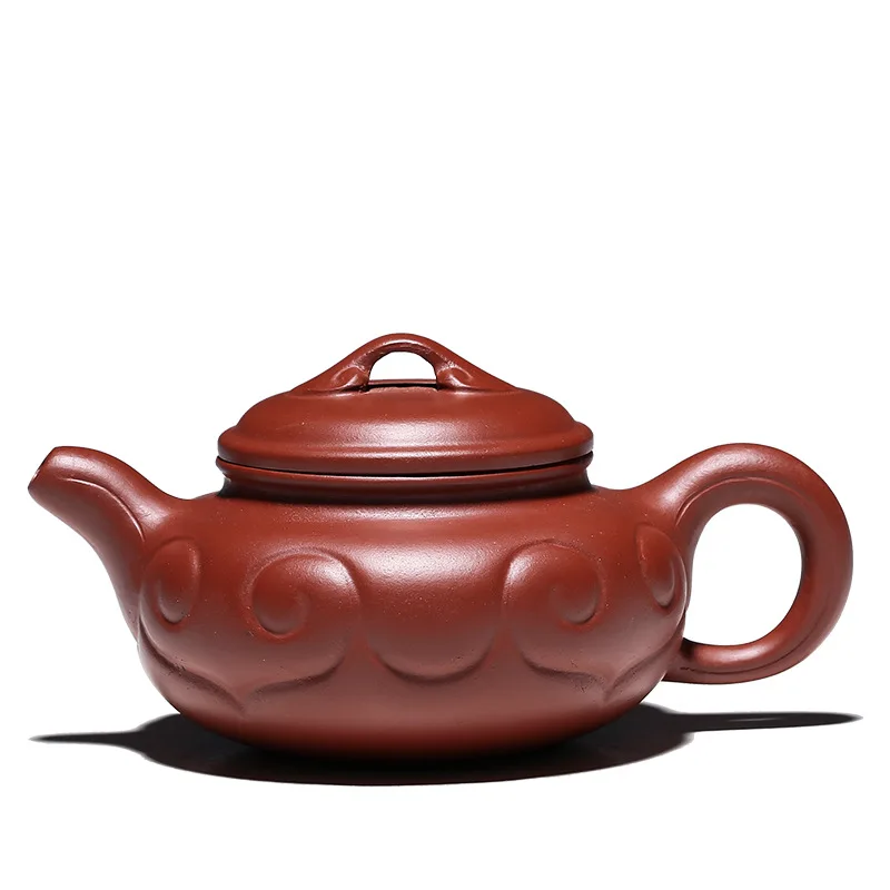 

Dahongpao Ruyi Antique Teapot Zisha Teapot Yixing Handmade Pot Kung-fu Teaware Purple Clay Drinkware For Puer Green Black