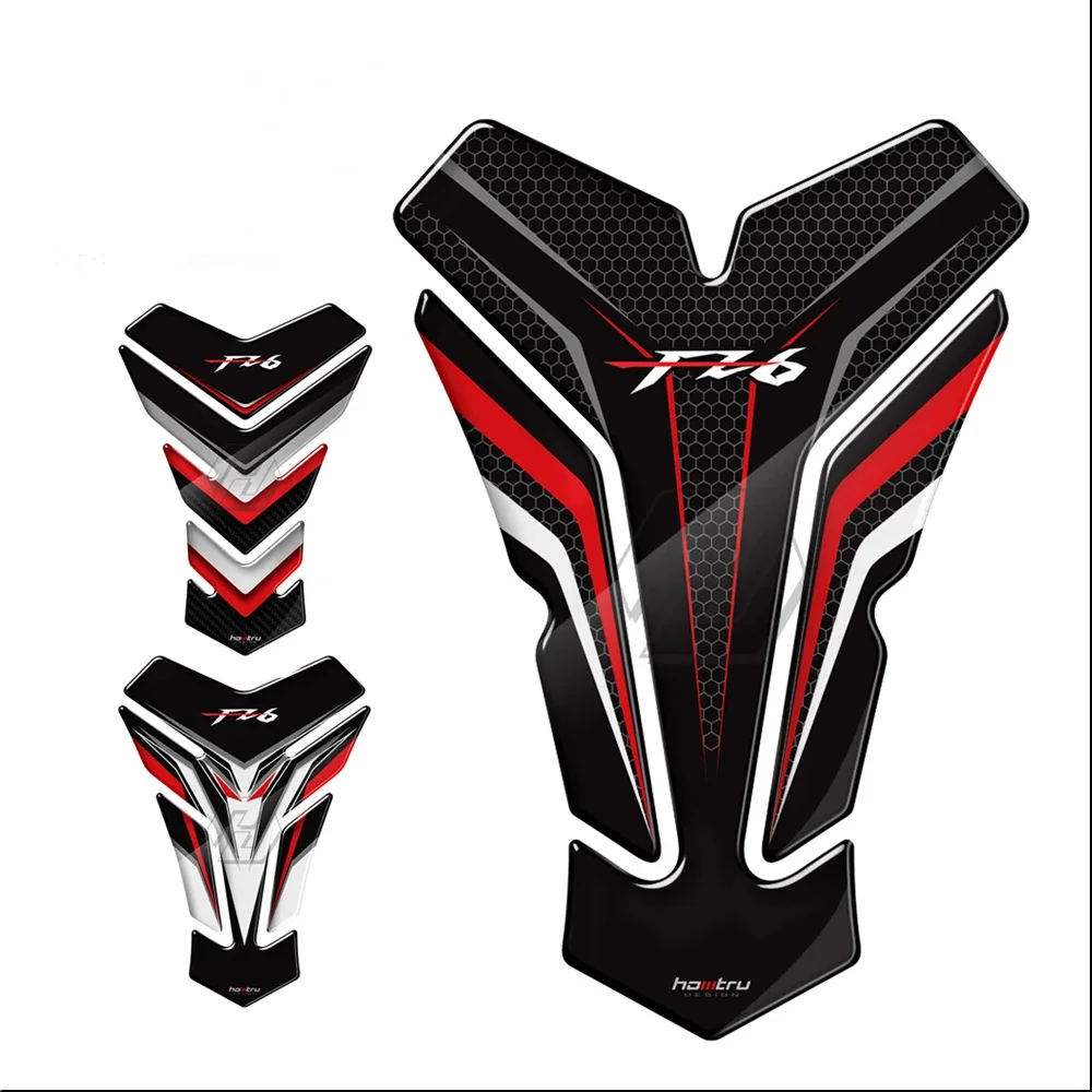 

For Yamaha FZ6 FZ6S FZ6N FZ6 Fazer Tank 3D Motorcycle Tank Pad Protector Stickers