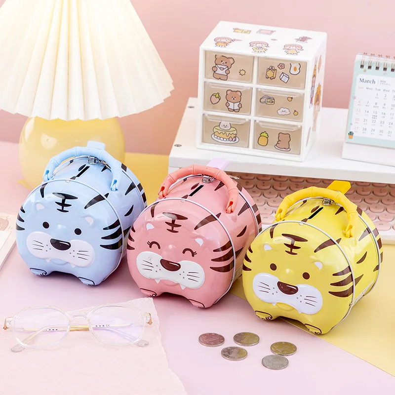 Копилка с креативным изображением тигра подарок на день рождения для детей