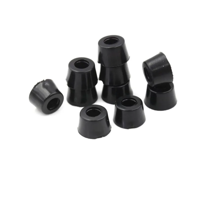 

10/20pcs Circular Black Durable Rubber Instrument Case Non-slip Cabinet Instrument Box Case Foot Bumpers Feet