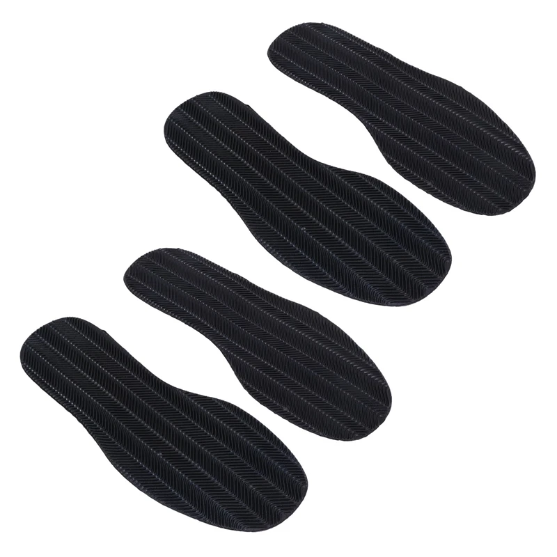 

2 пары наклеек «сделай сам» на полную подошву ремонт каблука ладони обуви Противоскользящий захват-резиновые прокладки-29x11,5x0,2 см