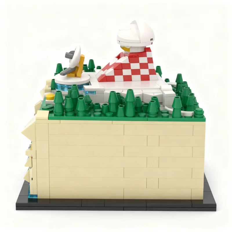 Фото Набор для сборки MOC «Космический исследовательский центр Грендайзер» (609 деталей), модель для модернизации, конструктор для самостоятельной сборки, подарочные блоки для демонстрации №3