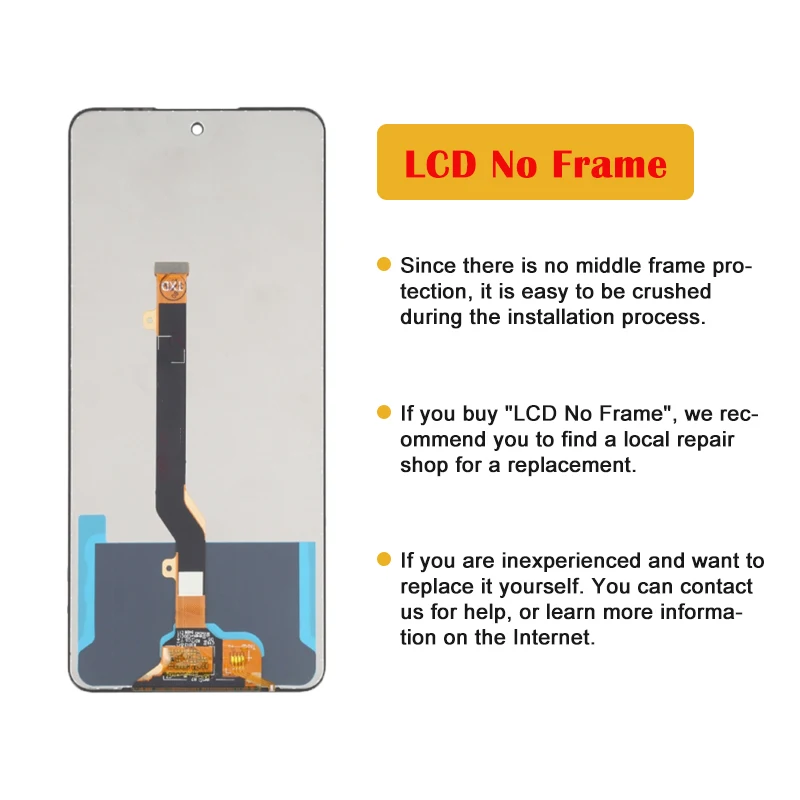 Оригинальный Новый ЖК-дисплей 6 9 дюйма для Tecno Pova 3 LF7n детали ремонта ЖК-дисплея Pova3