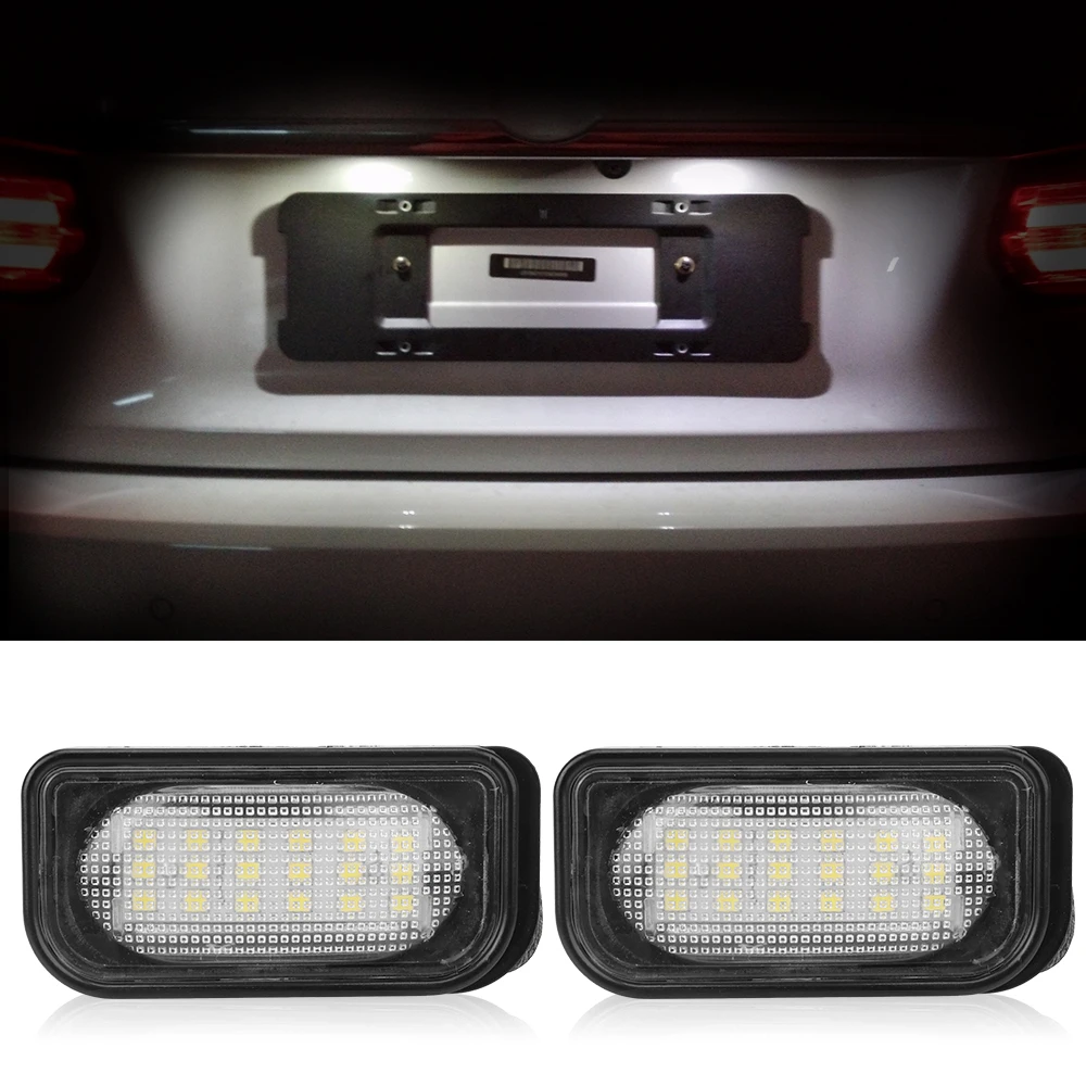 

2 x 18 SMD LED CANBUS Error free License Number Plate Light
