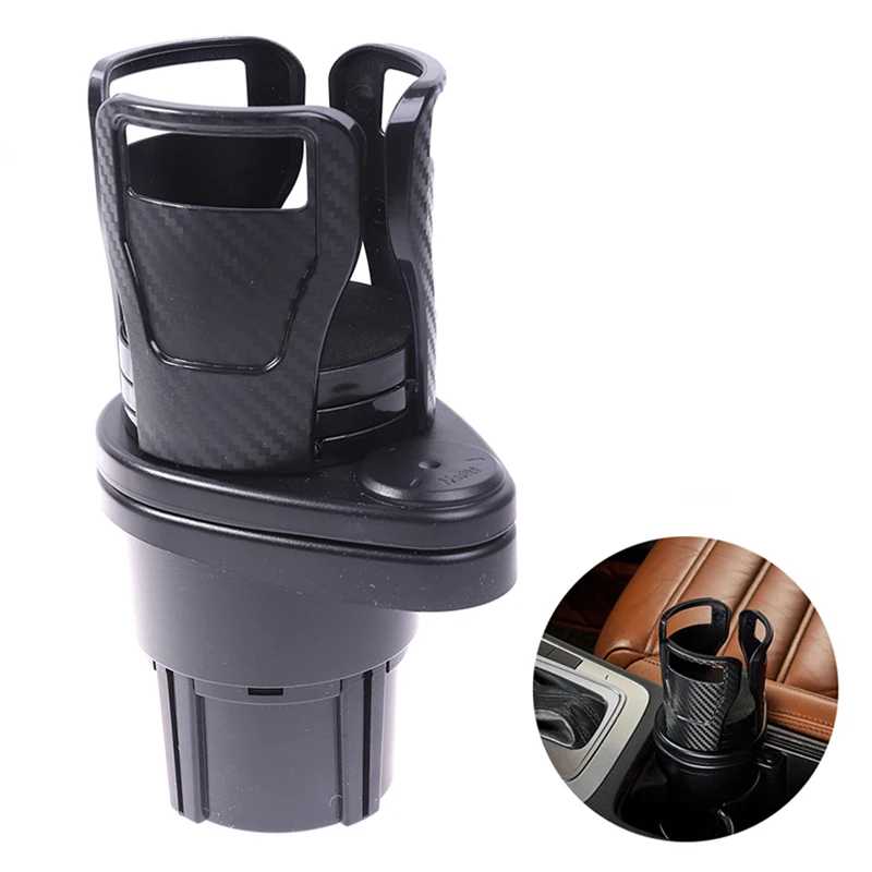 

Drink Holder In Car All Purpose Car Cup Holder 2 IN 1 Multifunctional Stand Water Cup Drink Bottle Organizer