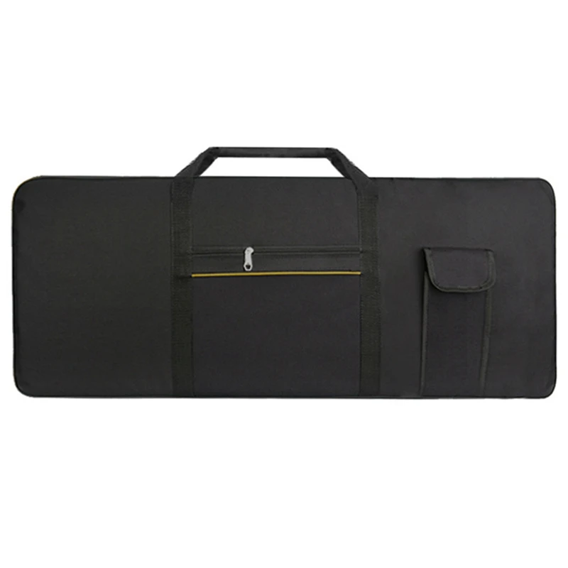 Portable 61 Key Electronic Piano Keyboard Gig Bag Carrying Bag Storage Holder Case 600D Cloth