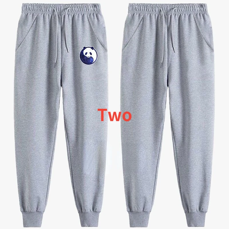 

Open-Crotch Pants Korean Style Trendy Sports Running Casual Pants Ankle-Tied Drawstring Pants Invisible Zipper Dating Essential