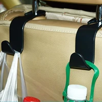 4pcslot black car back seat hanger storage hook car accessories car seat hook headrest hook sundries hanger organizer holder