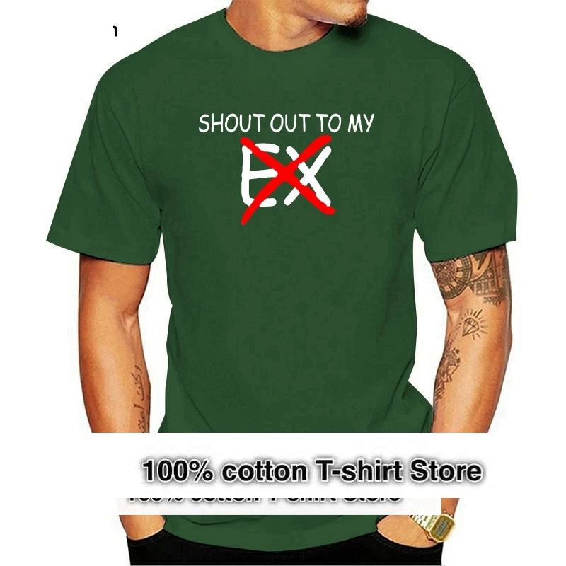 T SHIRT SHOUT OUT TO MY EX Mix X Factor UNISEX Mixers little Fan LOOSE FIT x