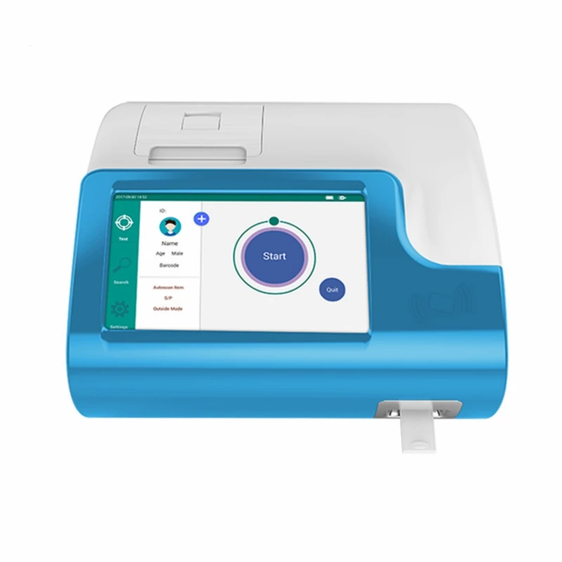 

POCT Immunoassay Analyzer for T3/T4/ HbA1c/TSH/CRP/PCT/D-Dimer