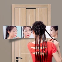 sturdy lightweight clear rechargeable self cutting tools adjustable mirror for makeup self haircut mirror hair mirror