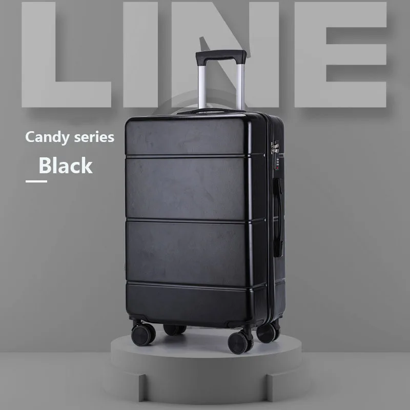 New Men'S And Women'S Personality, Large Capacity, Waterproof And Light Suitcase, Cardan Wheel Student Travel Code Suitcase