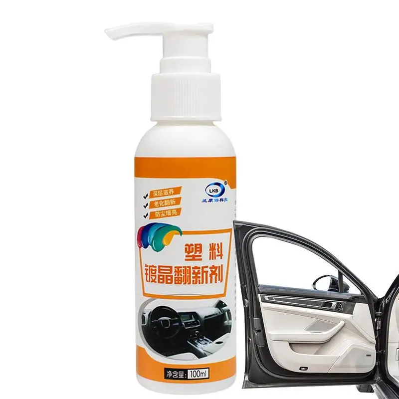 

Car Interior Cleaner Spray Creative 100mlMild Car Cleaning Kit Auto Foam Spray Dust Remover Car Coating Spray Detailing Supplies