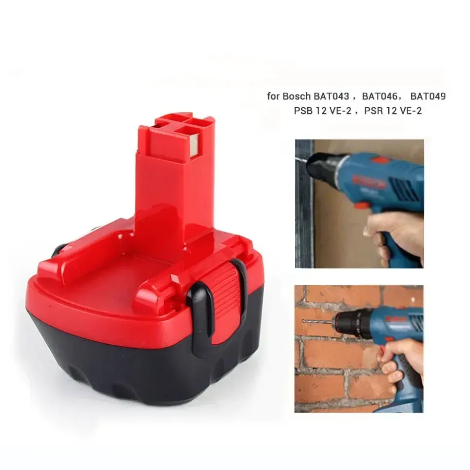 Фото Для Bosch 12В 9.8Ah PSR 1200 перезаряжаемая батарея GSR 12В AHS GSB GSR 12VE-2 BAT043 BAT045 BAT046 BAT049 BAT120 BAT139 Новинка №4
