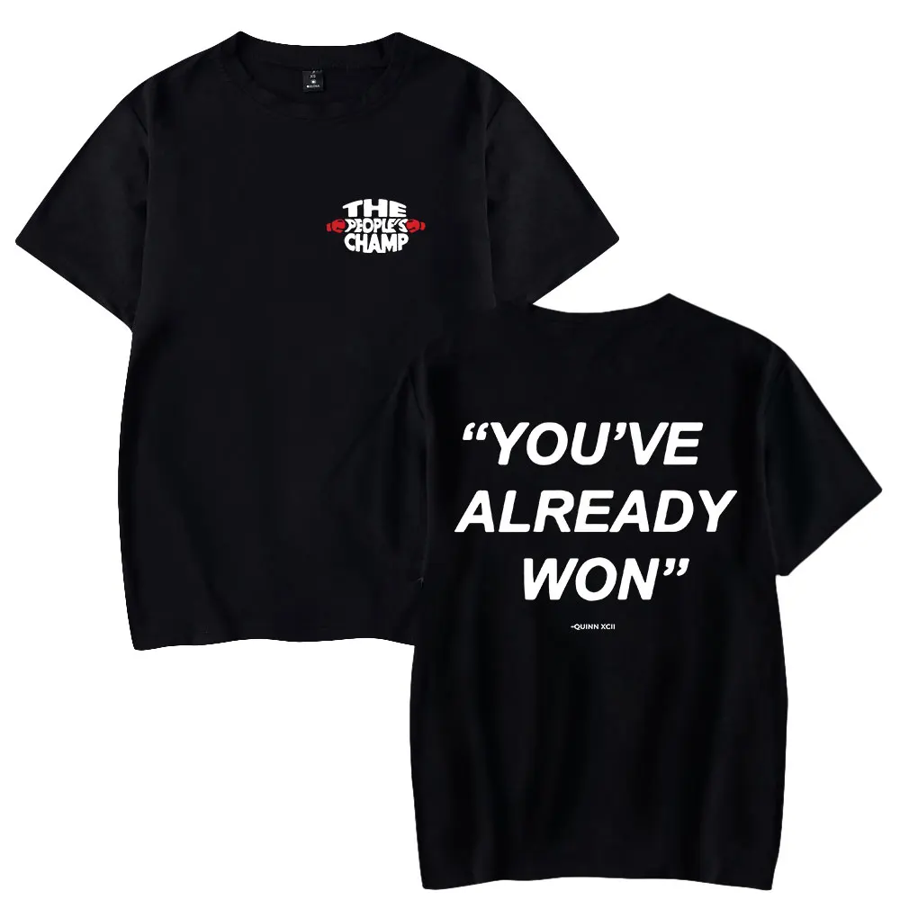 Футболка с принтом изображением Квинна из чистого народа Повседневная футболка