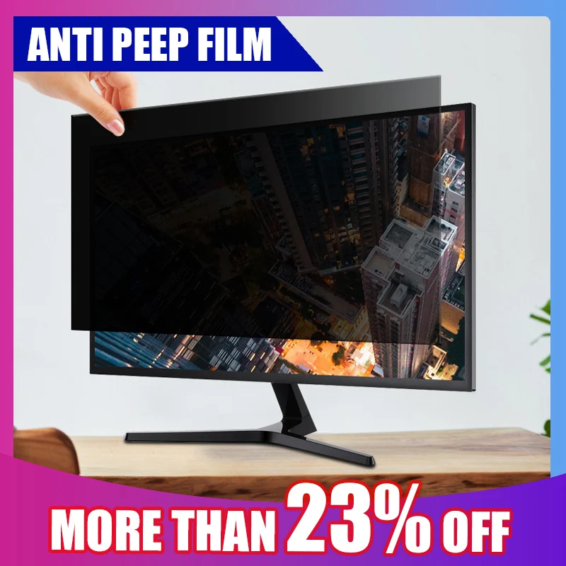 Promotion Privacy Screen Filter 15.6 Inch Anti-peeping Protector Film for 16:9 Widescreen Laptop Notebook 345mm*195mm