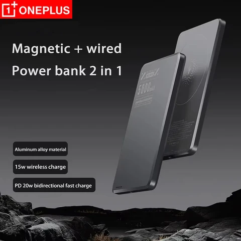 Тонкое портативное зарядное устройство емкостью 5000 мАч Power Bank Qi, магнитное беспроводное сверхбыстрая зарядка Powerbank для iPhone Xiaomi Samsung, г
