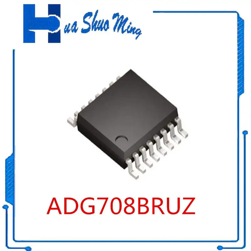 

2 шт./партия ADG708BRUZ AD ADG ADG708 708 мультиплексор 8X1 TSSOP16