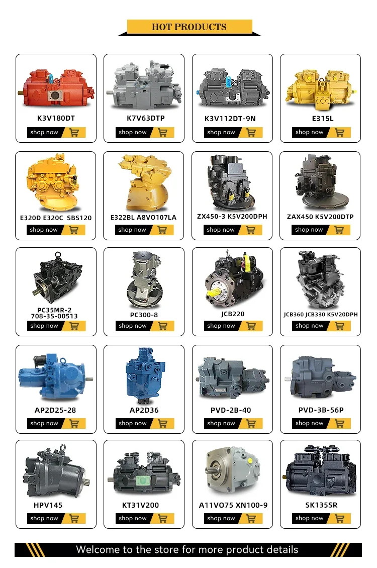 Детали экскаватора EC700C EC750D ECR235C ECR305C FC2121C PL3005D поршневой двигатель вентилятора VOE