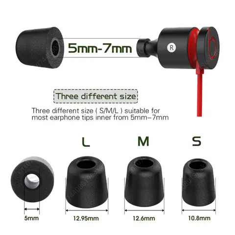 Bee Амбушюры из пены с эффектом памяти  S/M/L