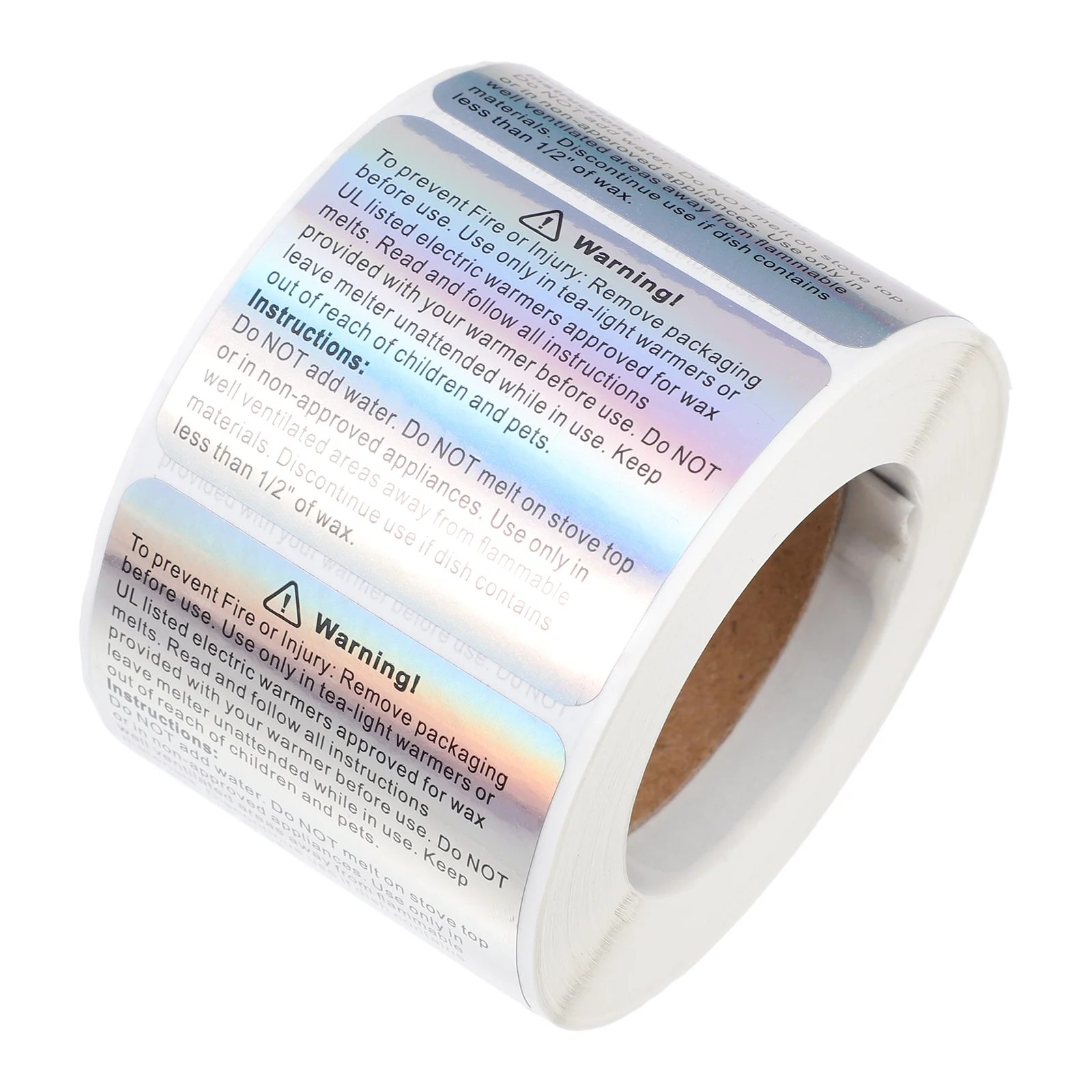 

1 рулон Предупреждение ждающие этикетки для свечей, безопасные этикетки для свечей, предупреждающие наклейки, наклейки