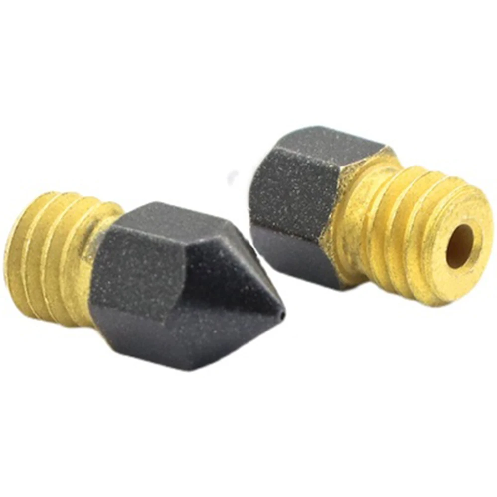 Новые насадки с покрытием MK8 V6 0 4 мм 6 детали для 3d-печати PETG антипригарная