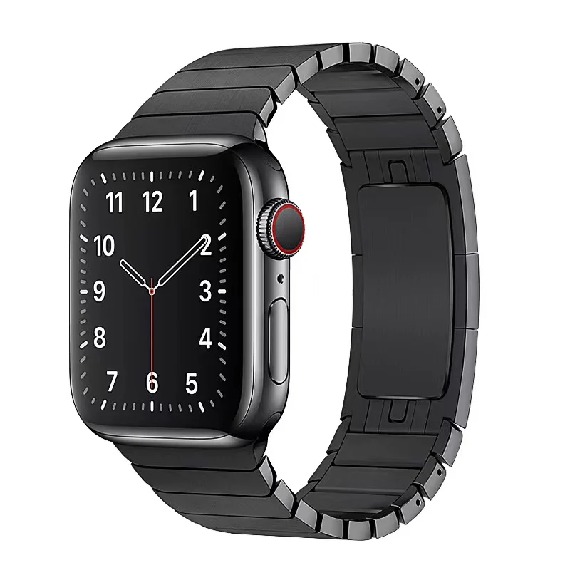 Metal Link Bracelet Strap For Apple watch 49mm 45mm 41mm 44mm 40mm 42mm 38mm Metal Wristband For iWatch Series UItra7 6 5 4 3 SE