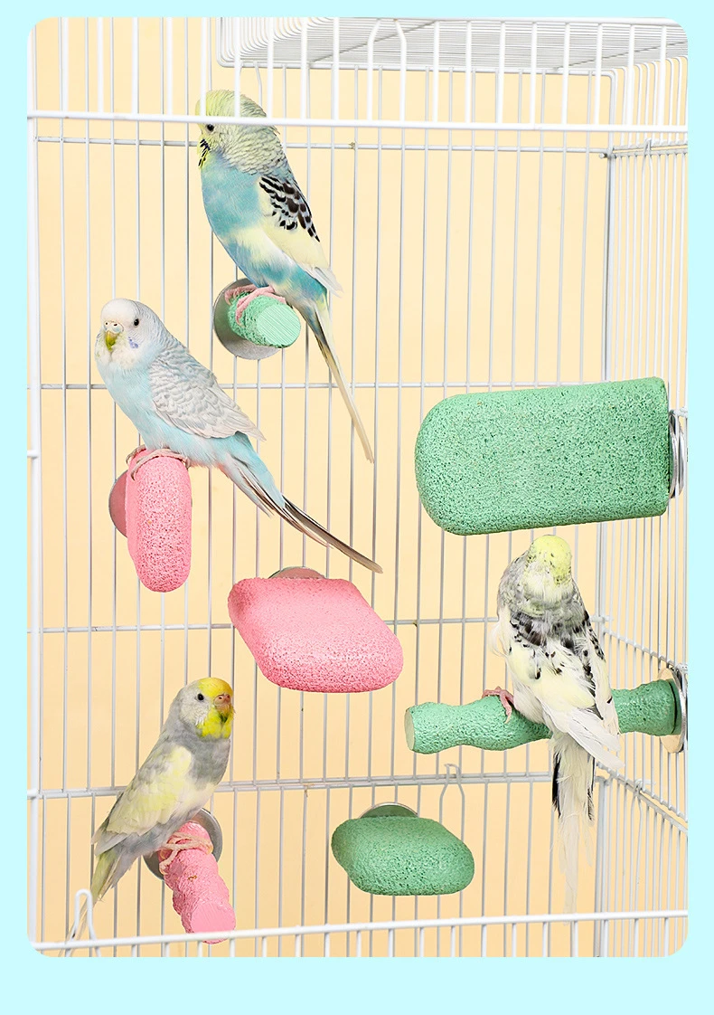 Подставка для попугая птицы смоляные стоячие шлифовальные палочки лапы обрезка