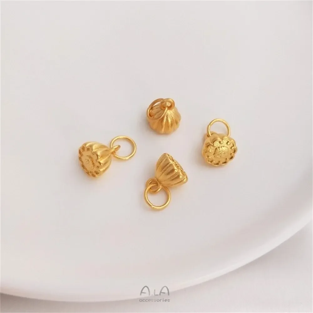 Вьетнамский песок золото бутон лотоса вишневый цветок тыква счастливая сумка