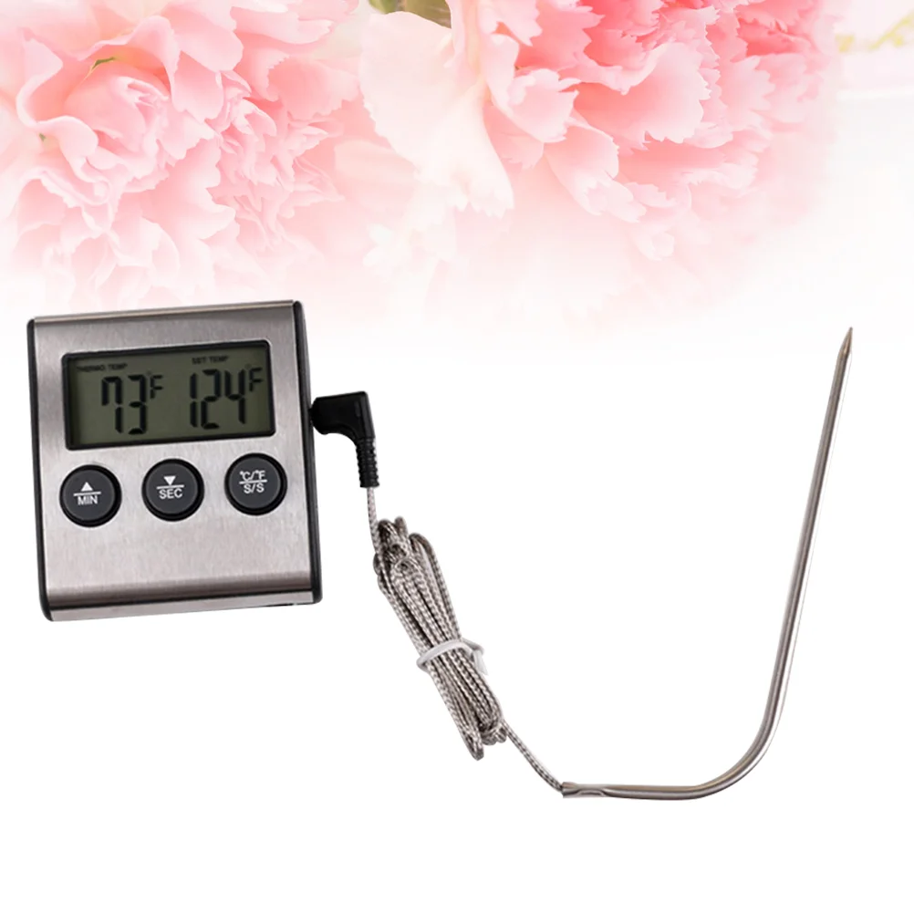 

Digital Barbecue Food Meat Thermometer for Cooking Grilling Smoking without